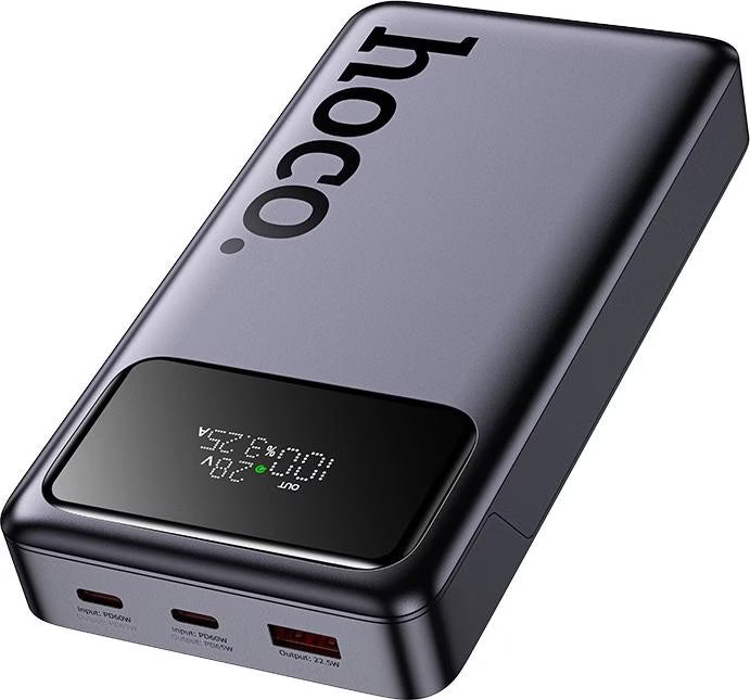 HOCO Q40 Leader PD 65W Power Bank with Digital Display Dark 25000mAh HOCO Q40 Leader PD 65W Power Bank with Digital Display Dark 25000mAh